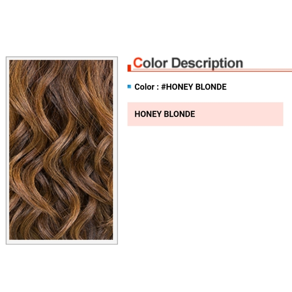 NWT! JANET COLLECTION DEEP PART LACE WIG main image 5